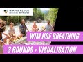 Wim hof method guided breathing 3 rounds  visualisation mindset exercise for confidence