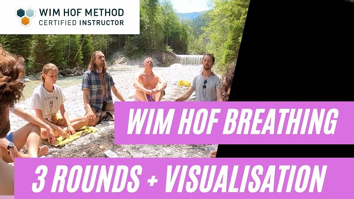 Wim Hof Method Guided Breathing 3 Rounds / Visualisation (Mindset exercise) for Confidence