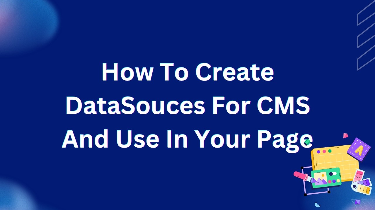 Datacase Project Cms How to Create DataSouces for CMS and use in your page - YouTube