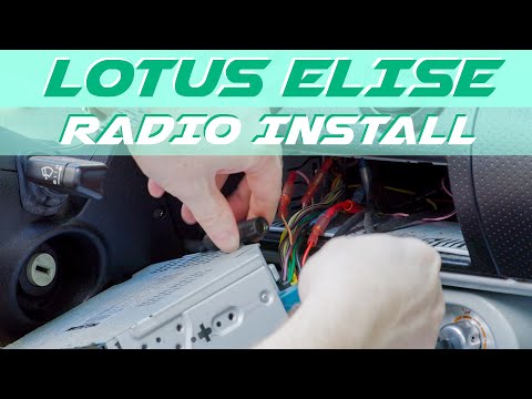 How to Install a New Car Stereo in a Lotus Elise | Part 2: Installing a Pioneer SPH-10BT Head Unit