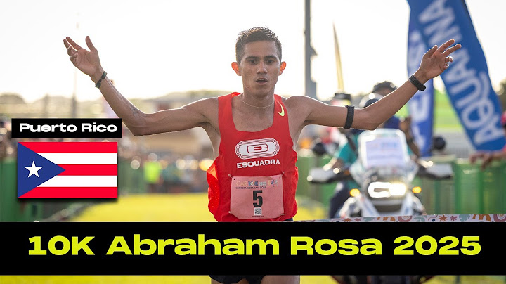 EN VIVO: Carrera Internacional 10K Abraham Rosa 2025