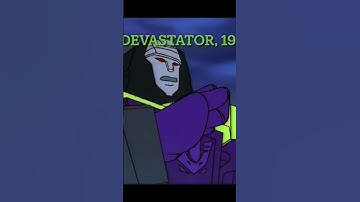 Evolution of devastator (1984-2016￼)