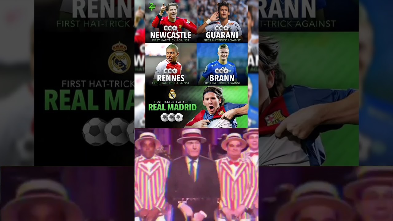 Lionel Messi first Hat-trick Against Real Madrid😱☠️👑 