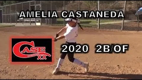2020 Amelia Castaneda Second Base Outfield Softbal...