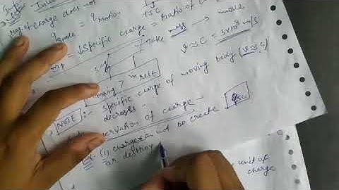 Topic: Properties of Charge Part 2 for class 12 by Sapna Agarwal