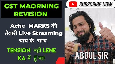 Lec7 April 2024 GST TYBCOM Sem6 Indirect Taxation sem 6 ty bms  MUMBAI UNIVERSITY Paper Solution