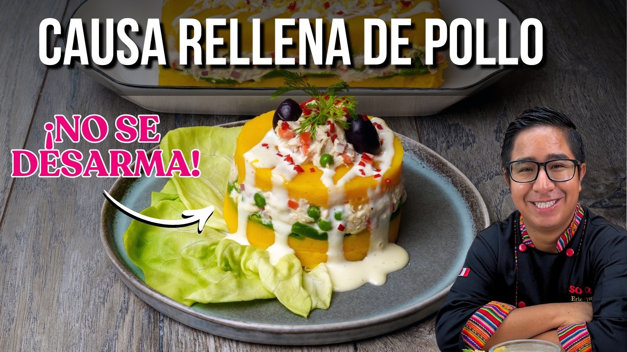 Causa Rellena de Pollo: ¡Masa FIRME y ARENOSA con estos Tips! 🇵🇪