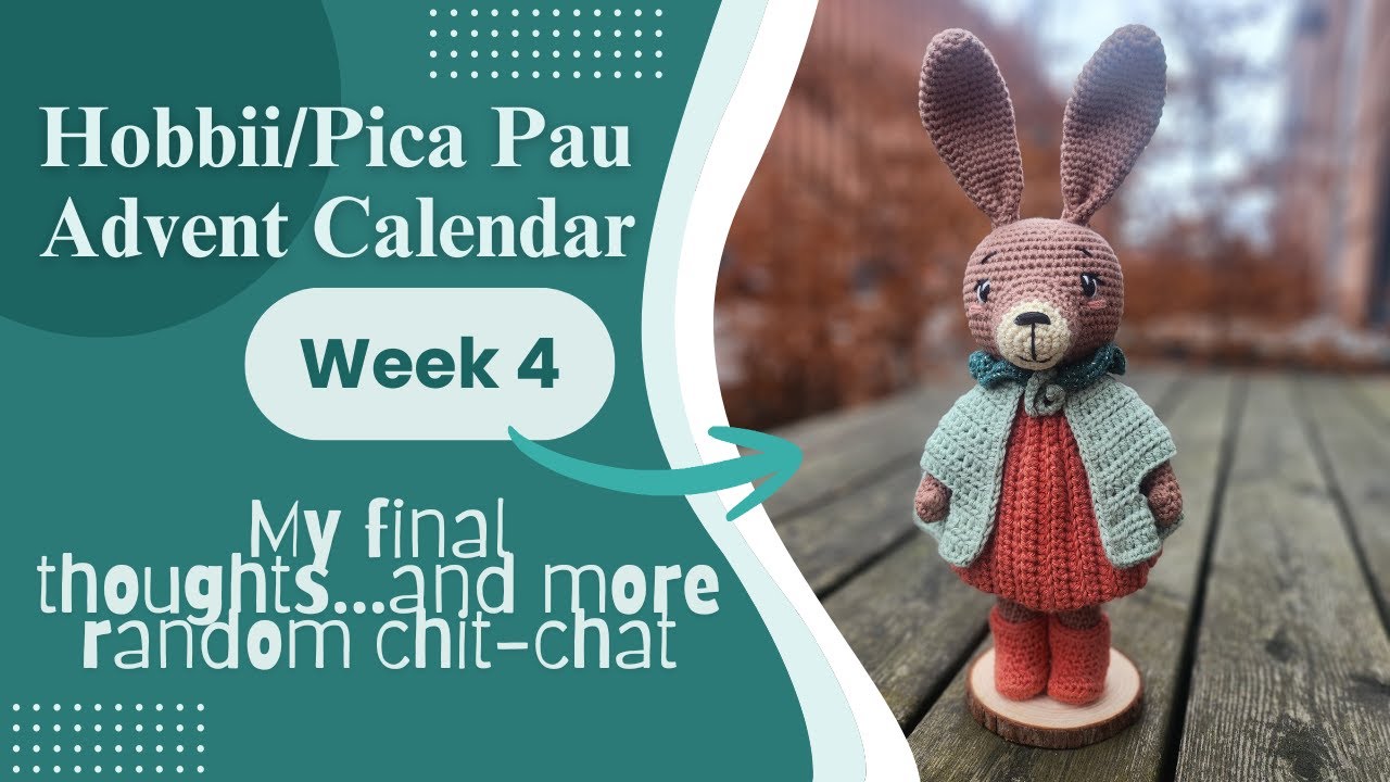 Эпизод 166 — Четвертая неделя адвент-календаря Hobbii/Pica Pau и планы на новый проект по вязанию...