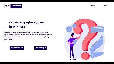 Quiz Generator Demonstration