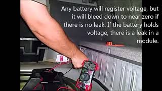 Gen 2 Prius P0AA6 battery leak confirmation