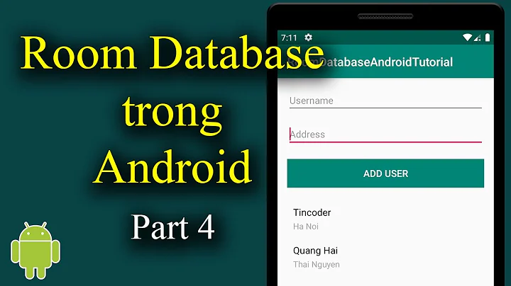 Room Database trong Android Part 4 (Migrating Room Databases) - [Android Tutorial - #29]