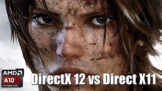 Rise Of The Tomb Raider - DirectX 12 vs DirectX 11 test (no discrete graphics card) Rise Of The Tomb Raider - DirectX 12 vs DirectX 11 test (no discrete graphics card)