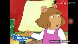 Arthur on disney channel screen bug 2018