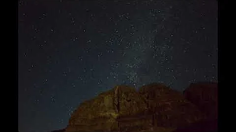 Perseid Meteors from Grand Canyon August 13, 2020