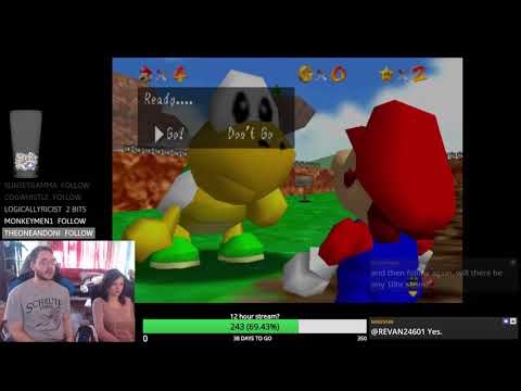 Moose Plays Super Mario 64 (w/ AftynRose)