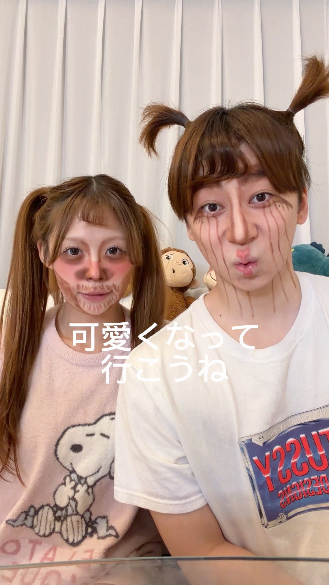 Telling Yuppi-chan the improvements we've never mentioned before