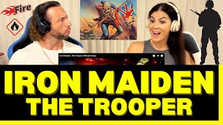 First Time Hearing Iron Maiden The Trooper Reaction Video- WE'RE DEFINITELY BECOMING FANS OF MAIDEN!