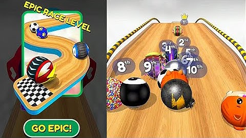 Going Balls Epic Race Gameplay Walkthrough ( Android & IOS GamePlays)