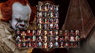 Mortal Kombat 9  PENNYWISE & PYRAMID HEAD  Expert Tag Ladder  Gameplay @(1080p)  60ᶠᵖˢ ✔