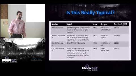 [BlackHat EU 2013] Power Analysis Attacks for Cheapskates