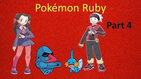 Pokémon Ruby Walkthrough Part 4 - Muddy as a Rock
