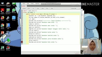 Cara Membuat Biodata Di Aplikasi BlueJ | Sifa Fauziah | X TKJ 2 | #tugaspemrograman