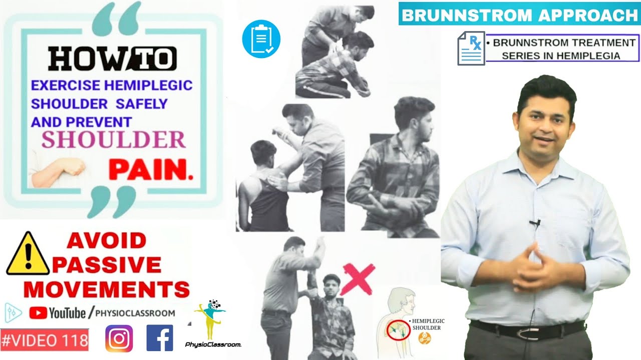 HOW TO EXERCISE HEMIPLEGIC SHOULDER SAFELY AND PREVENT SHOULDER PAIN IN