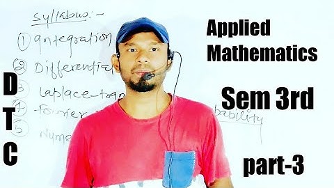 Lecture 3 Applied Mathematics 3rd Semester For All Branches By Rakesh Sir