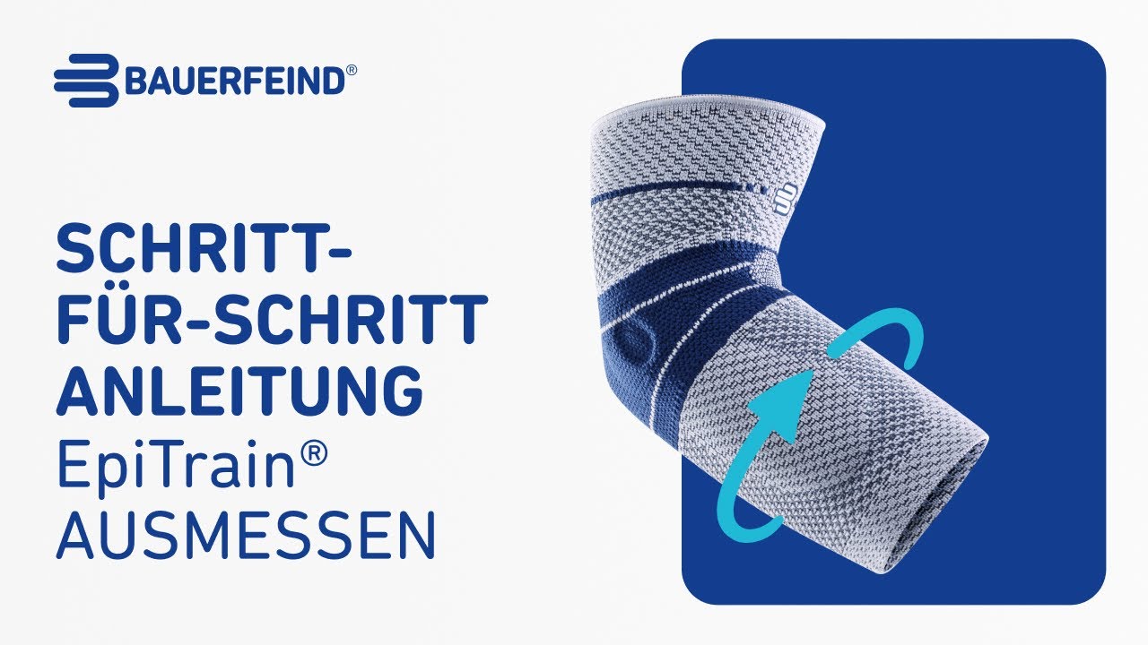 EpiTrain Ellenbogenbandage - Wie messe ich richtig?