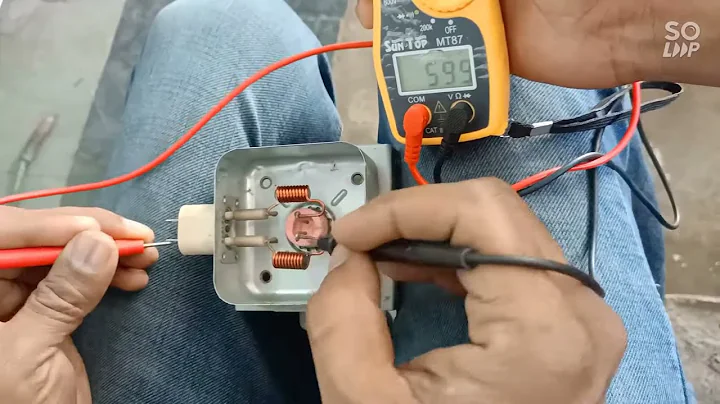 microwave oven magnetron repair just a testing clime meter