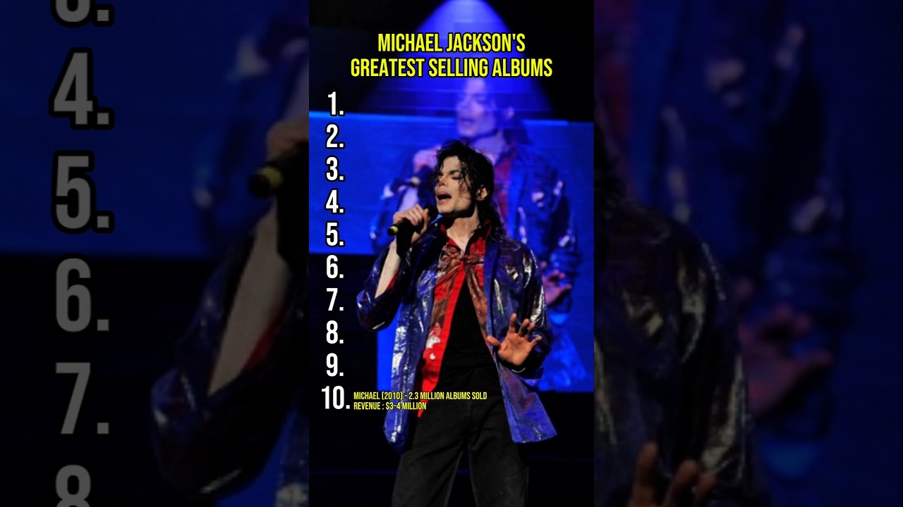 💰 Michael Jackson’s Billion-Dollar Albums 💿 