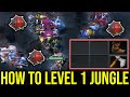 100% He Jungle at Level 1 --- Techies 500IQ Insane Gold Trick Mind Blowing