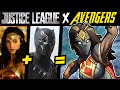 AVENGERS and JUSTICE LEAGUE FUSIONS! (Stories and Speedpaint)