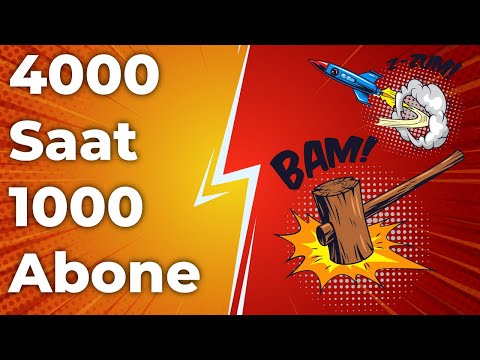 4000 Saat 1000 Abone Bot Alırsam Ne Olur ? ( Youtube 4000 saat 1000 abone )