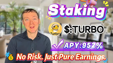 🚀 Made $15,000 in One Month! Low-Risk Staking TURBO Tutorial – 900%+ APY Passive Income Strategy!