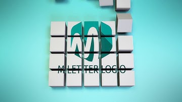 Logo Animation for Video | 2021 | Elegant Logo Maker | Cube Assembly: 121
