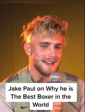 Jake Paul thinks he would WIN Vs MIKE TYSON!!!!