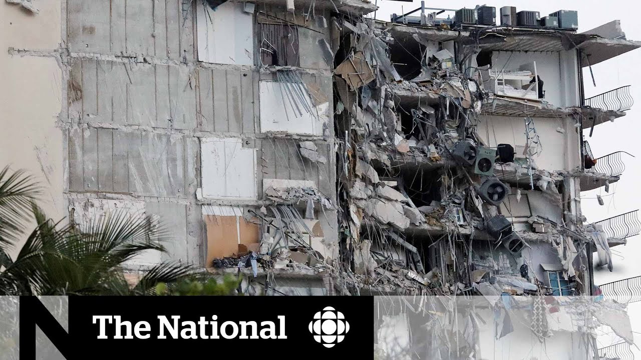 Dozens unaccounted for after condo collapse near Miami - YouTube