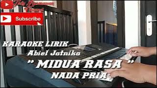 KARAOKE MIDUA RASA - ABIEL JATNIKA (BAJIDOR) NADA PRIA