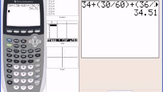 PC: 4.3 Notes: Example 4 - Using a Calculator