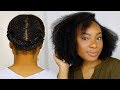 Heatless Blowout on Natural Hair Tutorial | SUPER EASY Way to Stretch Natural Hair with NO HEAT!!