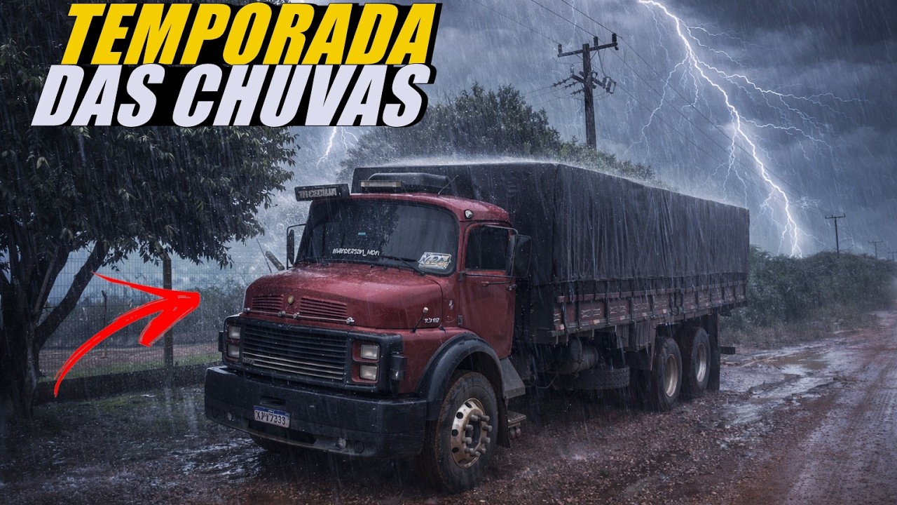 FUI FAZER O CARREGAMENTO E CAIU UMA TEMPESTADE!!!