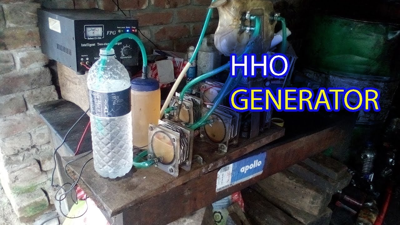 HHO Generator HHO Generator for car HHO generator for bike YouTube