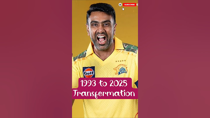 Rabi Chandra Ashwin 🇮🇳🇮🇳 Age  Transfermation 1093 to 2025. #ipl2025 #shorts #short #shortsfeed #ipls