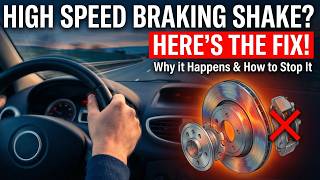 Steering Wheel Shakes When Braking at High Speed? Here’s Why