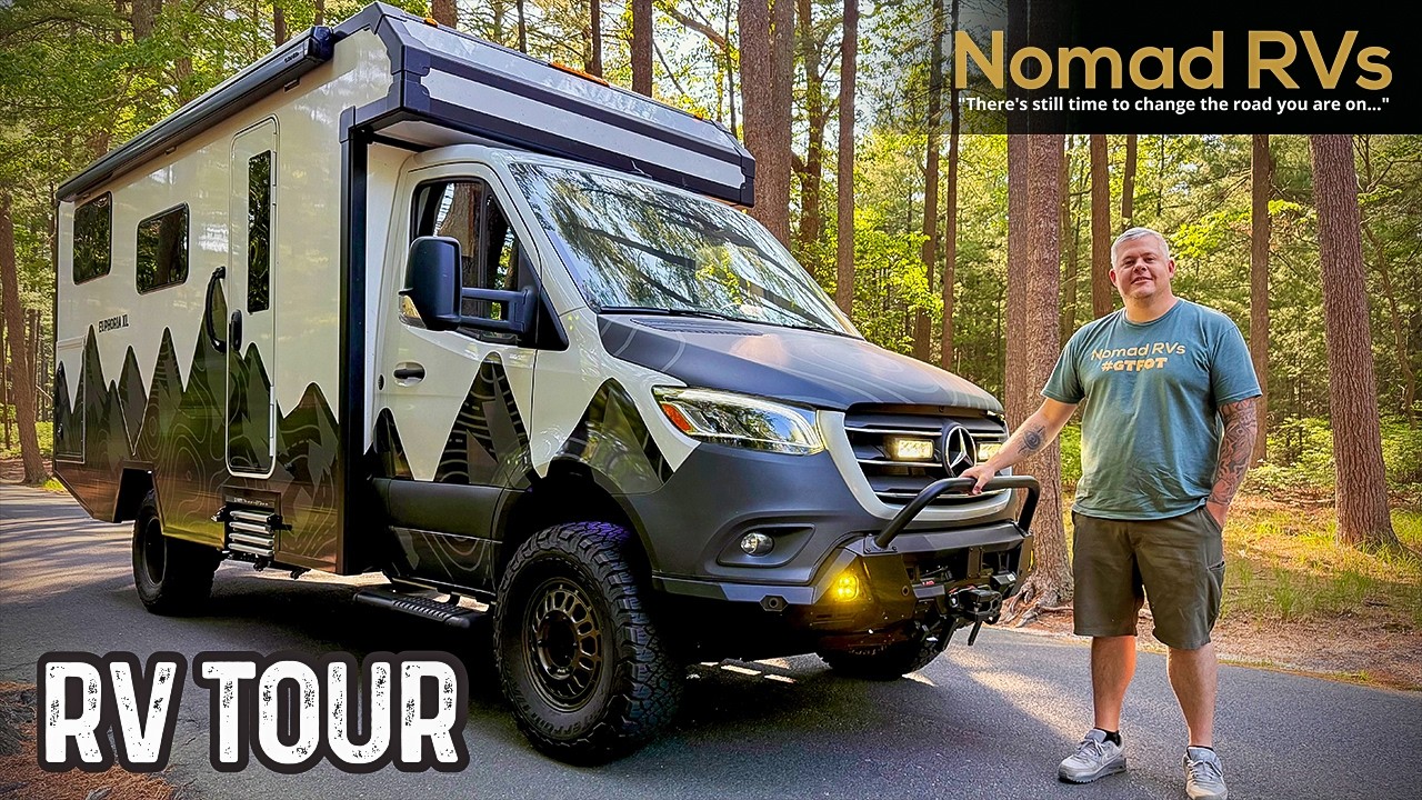 🤯 ULTIMATE Off-Grid Beast: 2026 Nomad RVs Euphoria XL (Mercedes Sprinter AWD) Full Tour!