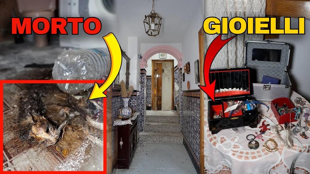 Abbiamo trovato tesori e segreti oscuri in questa casa abbandonata intatta