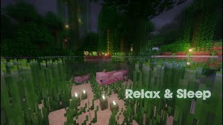 Tonight, You Can Rest | 3.5 Hours Relaxing Minecraft Night Rain