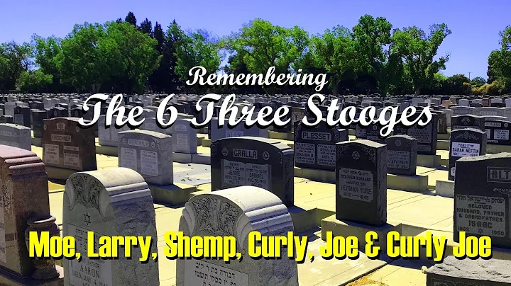 THE 3 STOOGES - Visiting The Graves Of Moe, Curly,...