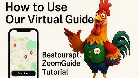 Your Bestourspt® Virtual Guide | How to Use the Zoomguide App for Sintra & Coimbra Tours